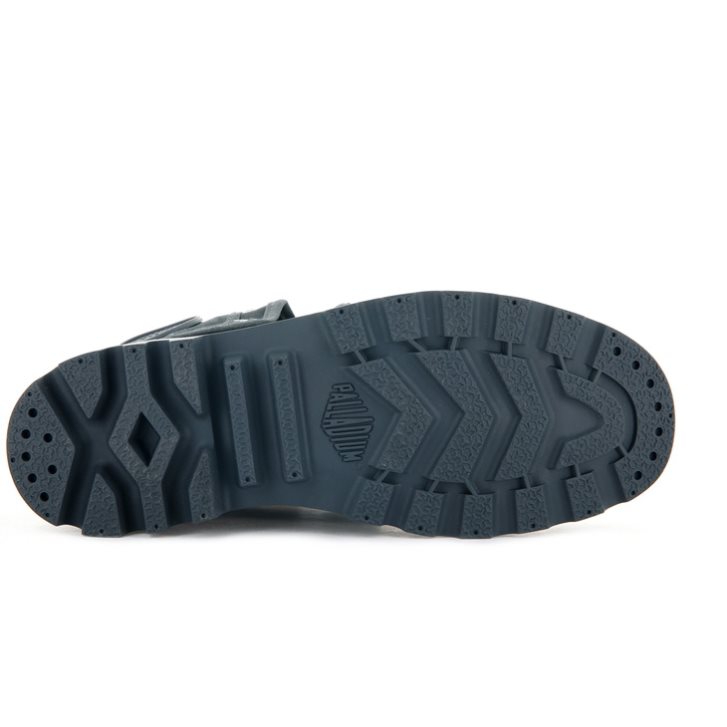 Dámské Boty Palladium Pampa Baggy WAX Tmavě Šedé | CZ BJF-57V